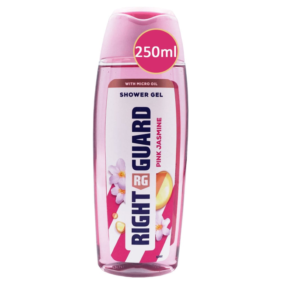 RIGHT GUARD SHOWER+OIL PINK JASMINE 250ML